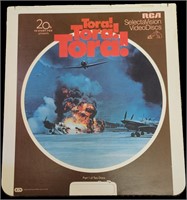 Tora Tora Tora RCA SelectaVision VideoDisc Movie