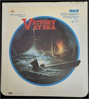 Victory at Sea RCA SelectaVision VideoDisc Movie