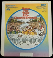 Race For Your Life Charlie Brown RCA VideoDisc