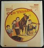 Old Yeller RCA SelectaVision VideoDisc Movie