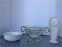 Lenox Vade & Bowl with Bowl and Stand