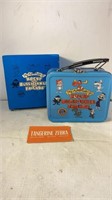 Rocky and Bullwinkle lunch box and watch