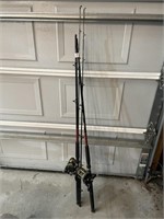 SHAKESPEARE 8'6" ROD AND REEL COMBOS