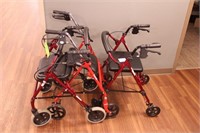 (3) Walkers with Seat