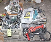 Lot Assort. Corded Tools & Parts IN NEED OF