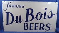 Vintage Porcelain Sign-Famous Dubois Beer 42x24