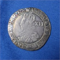 Engrave Shilling Charles I 1625-1649