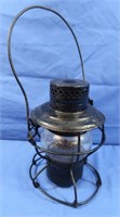 Antique PRR Oil Lantern-Handlan St Louis