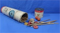Vintage Wooden "Makit Toy" Jumbo Kit w/Orig