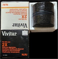 Vivitar 70-150mm 2X Multiplier Lens N/AI