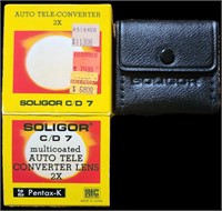 Soligor C/D 7 Auto Tele-Converter Lens Pentax-K