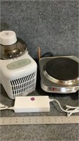 electric ice cream maker, and SA hot