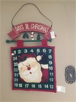 Hanging Christmas calendar