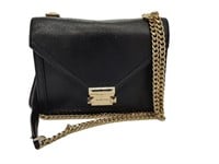 Michael Kors Black Handbag w/ Gold Accents