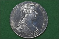 1780 SF Austria Maria Theresa Thaler Restrike