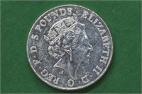 Silver 2ozt .999 Round Lion of England