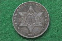 1861 Three Cent Silver