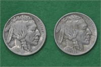 1913 and 1913-D Ty1 Buffalo Nickels