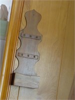 Handmade Wooden Key Holder 16.5"
