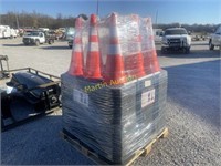 AGT Pallet Traffic Cones 250 Count 1096