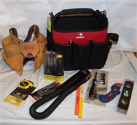 NEW Husky Work Bag(11"x10"x12") & Tools
