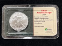 2001 American Eagle in Littleton Coin Packaging