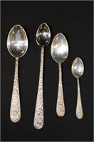 Kirk & Sons Sterling "Repousse" Flatware