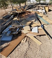 Large Lot Of Various Sized Lumber