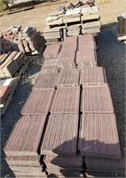 (3) Pallets Of Bricks, Roofing And Floor Tile