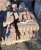 (4) Pallets Of Brick, Roofing And Floor Tiles