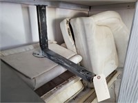 Various White Upholstered Seats