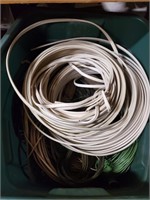 Tub Of Various Electrical Wire