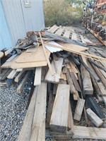 Huge Lumber Pile