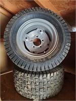 Pair Of ATV Tires And Rims 23x10.5-12