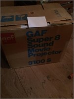 GAF movie projector