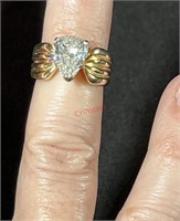 2.42 Carat Diamond Solitaire 14K Gold Ring
