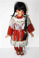 Paradise Galleries Indian Doll 25" H