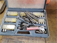 asst. bits and orange tool box