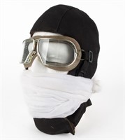 Soviet 1964 Dated Soft Helmet With Goggles