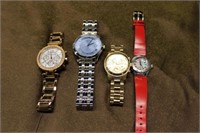 2 M. Kors,1 Guess, 1 Techno Sport Watches