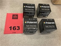 4 Boxes Polaroid Super Heavy Duty Batteries