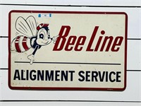 Double Sided Bee Line Automotive Service Sign