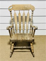 Bleached French Rocking Chair