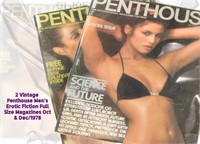 2 Vintage Pent-house Magazines 1978