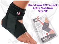 New EPX V-Lock Ankle Stabilizer Brace Size M L6