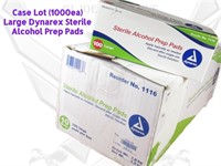 10 Boxes Dynarex Indiv Sterile Alcohol Prep Pads