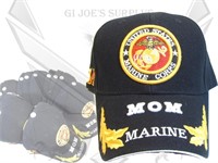 5 New Military USMC Marine Corps MOM Caps