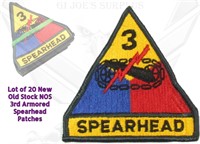 10 New Military Army 3rd Armored Spearhead Patches