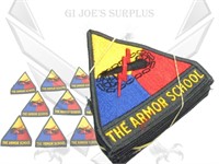 10 Vintage NOS Military Army Armor School Patches