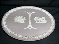 Wedgwood Jasperware Lilac Oval Comb Tray
